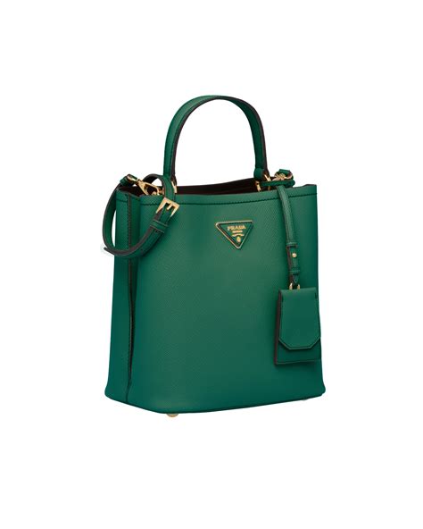 green prada saffiano bag